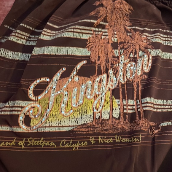 Vintage guess Calypso jeans tube halter top - Picture 2 of 6